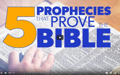 5 Prophecies that Prove the Bible | Proof for God