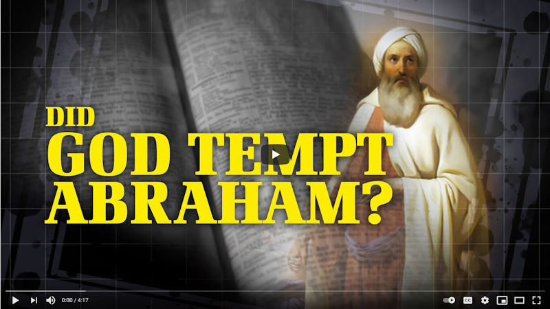 Did God Tempt Abraham?