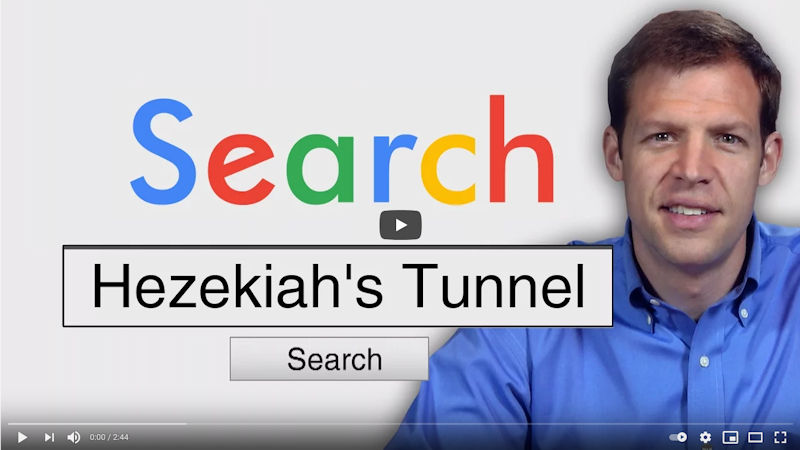 Hezekiah’s Tunnel | Search Bible Archaeology