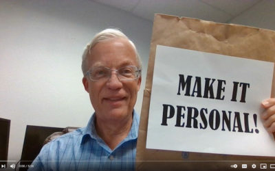 Make It Personal! Mark 5:19-20
