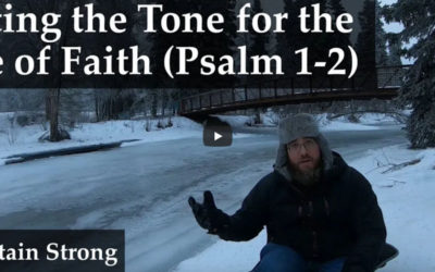 Psalm 1-2: Setting the Tone for the Life of Faith