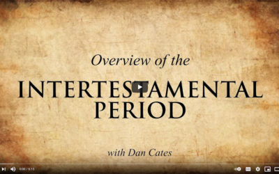 Overview of the Intertestamental Period