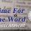 Time For The Word-Contentment