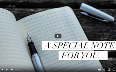 A Special Note For You