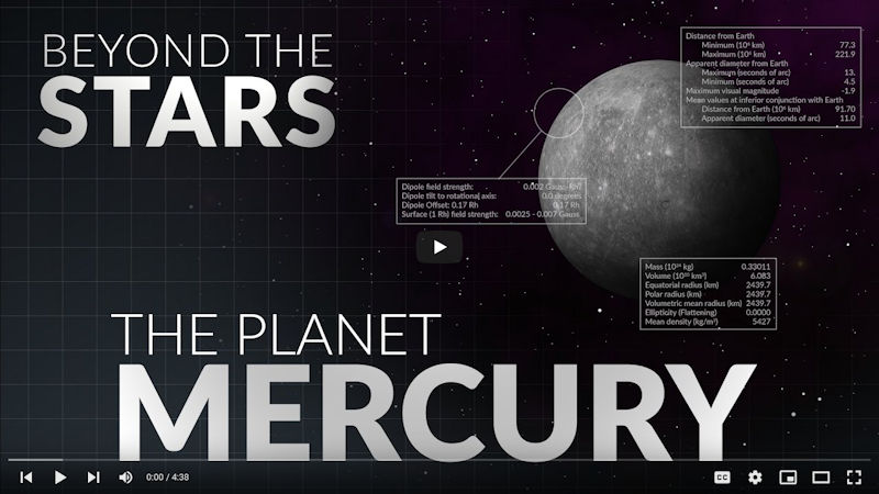 Beyond the Stars: Mercury