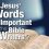 Are Jesus’ Words More Important than the Bible Writers’?