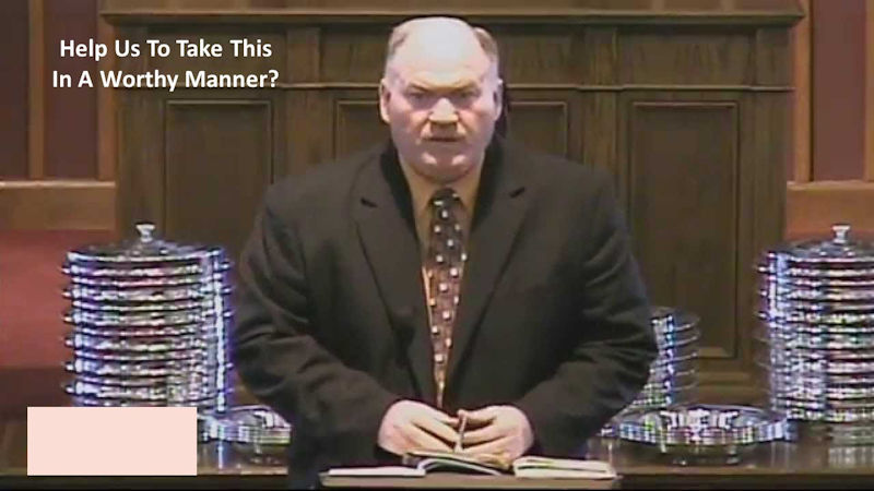 Do This Is A Worthy Manner – The Lord’s Supper