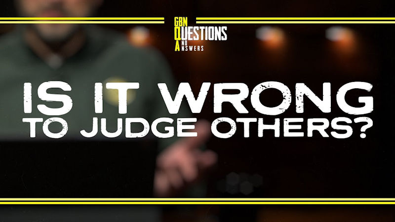 Is it Wrong to Judge Others?