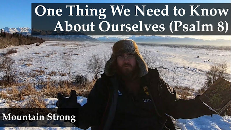 Psalm 8 – One Thing We Need to Know About Ourselves