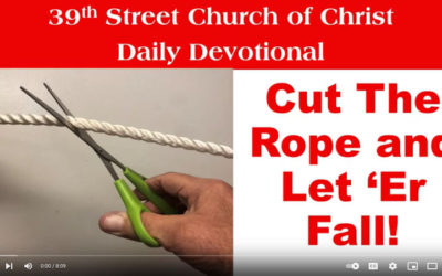 Cut Off The Ropes and Let Er Fall