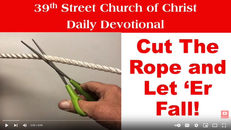 Cut Off The Ropes and Let Er Fall