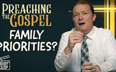How Did Jesus Handle FAMILY PRIORITIES?