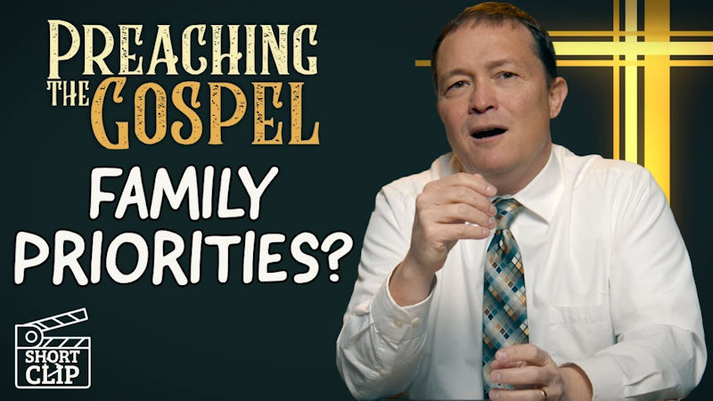 How Did Jesus Handle FAMILY PRIORITIES?