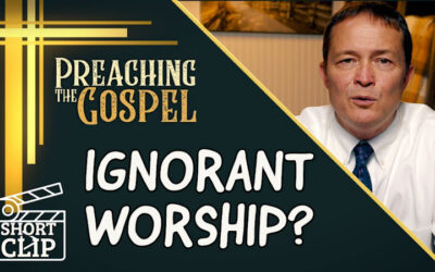 How Do We Overcome Ignorance About Worship?