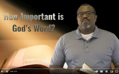 How important is God’s Word?
