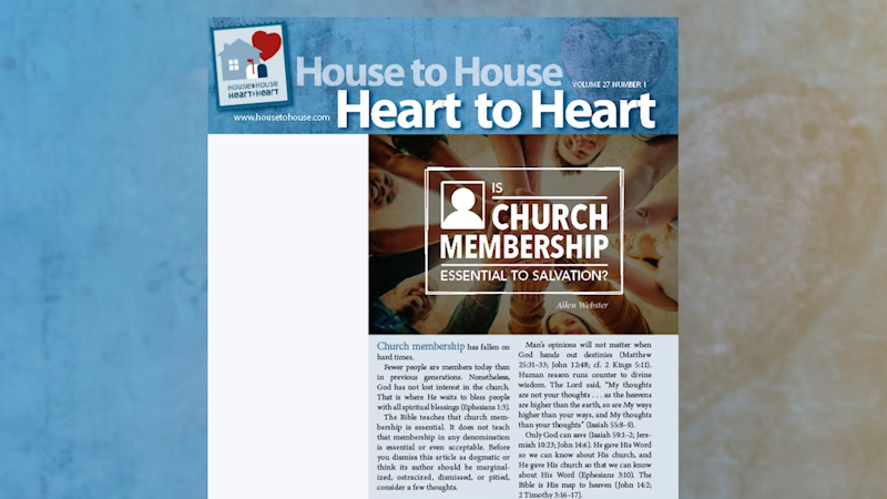 Is Church Membership Essential to Salvation?