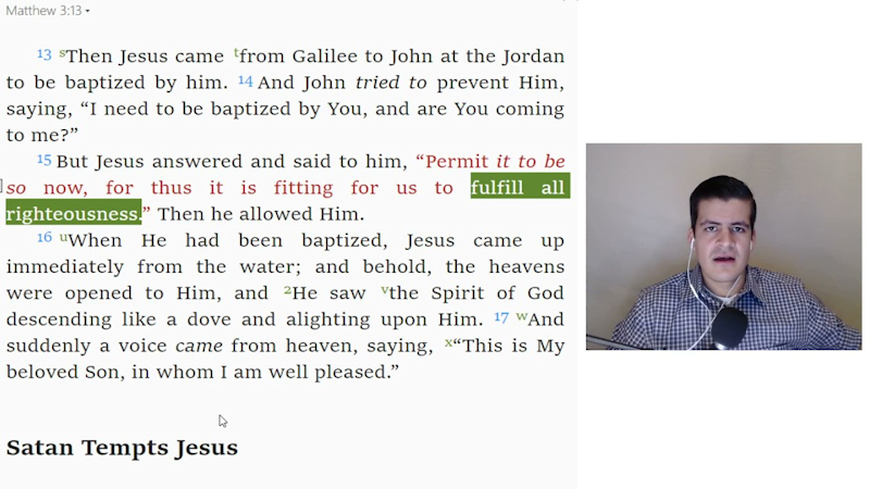 Why Was Jesus Baptized?