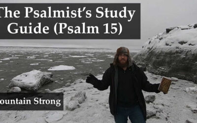 Psalm 15 – The Psalmist’s Study Guide