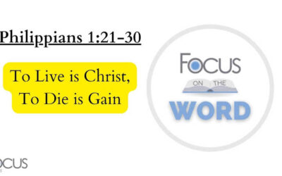 Philippians 1:21-30