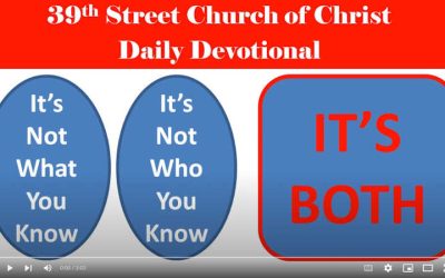 It’s Not What You Know or Who You Know… It’s BOTH
