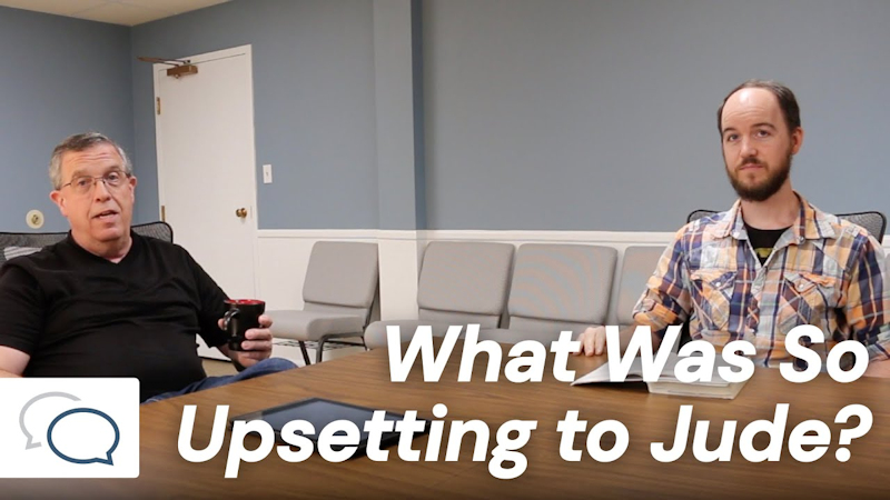 What Was So Upsetting to Jude?