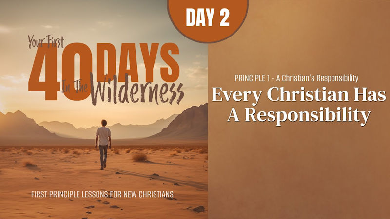 Every Christian Has a Responsibility