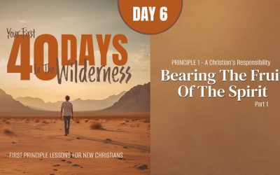 Bearing the Fruit of the Spirit (Part 1)