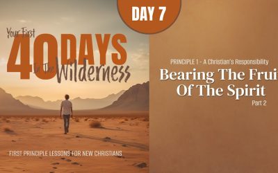 Bearing the Fruit of the Spirit (Part 2)