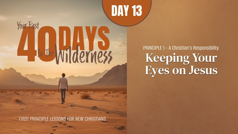 Keeping Your Eyes on Jesus
