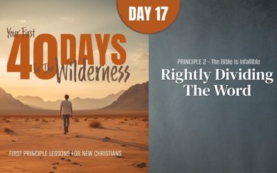 Rightly Dividing the Word